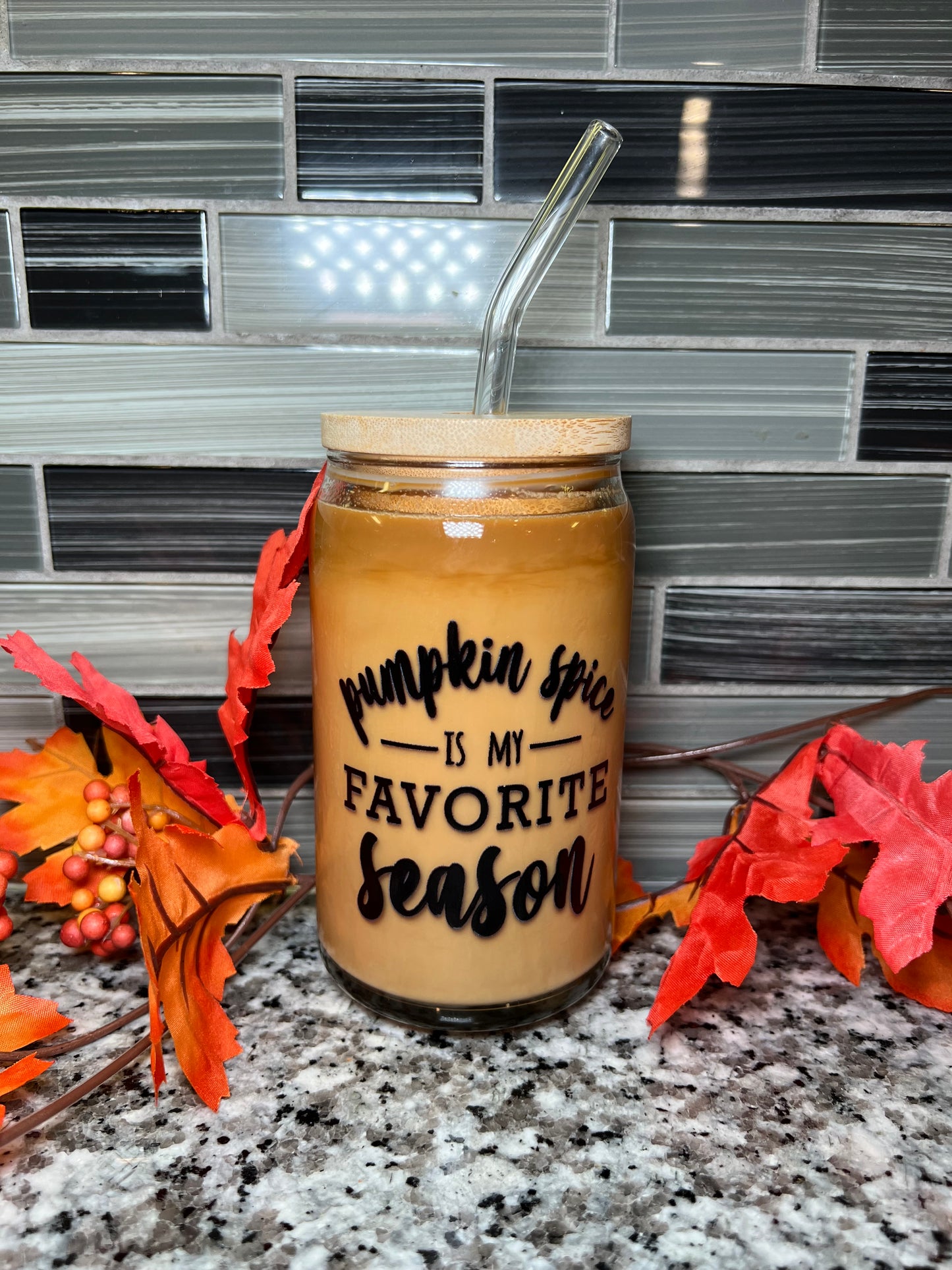 Binky Fall Glass (16 oz)
