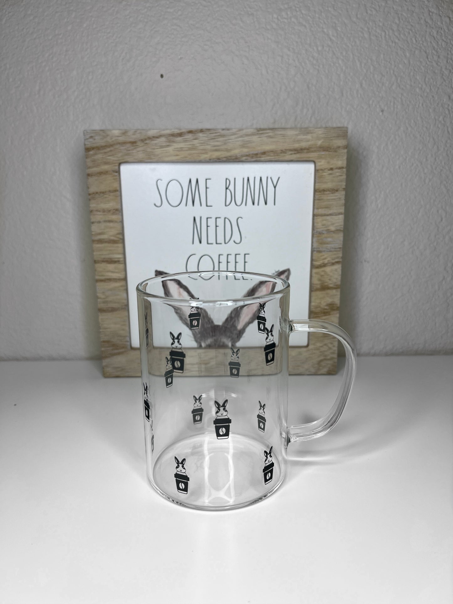 Binky Glass Mug (15 oz)