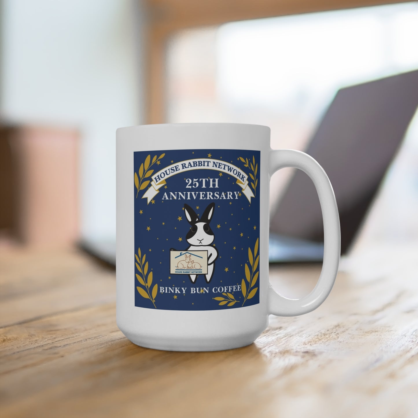 Binky Bun Coffee x HRN Anniversary Mug