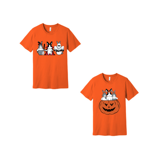 Binky Fall T-Shirt Bun🐰-dle (Orange)