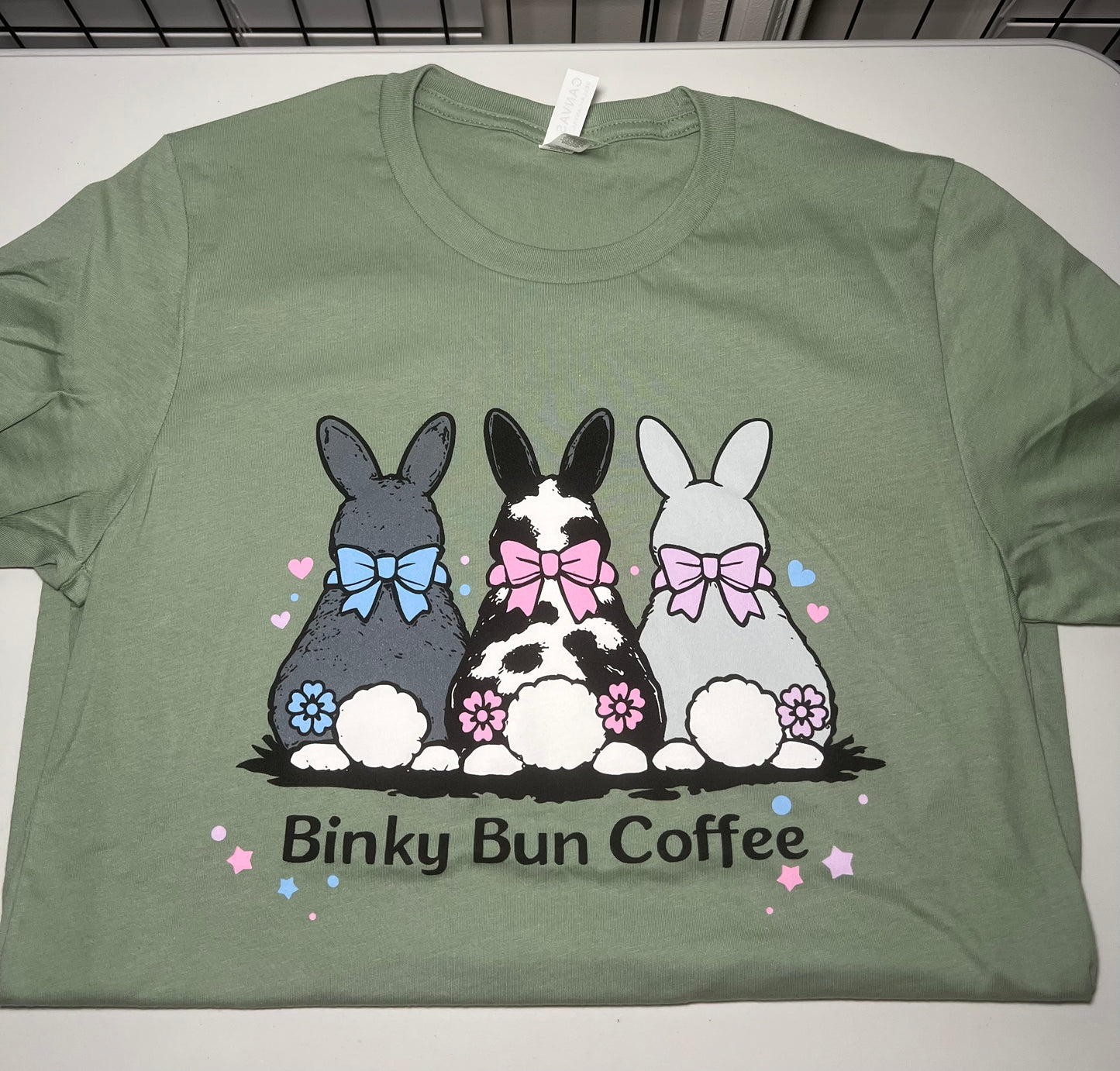 Binky Bun Trio Tee 🐰🐣🌸