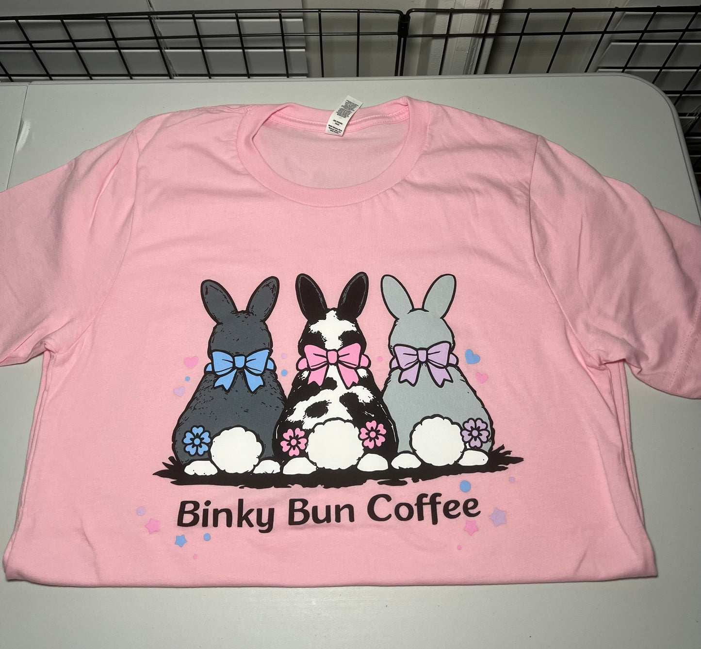 Binky Bun Trio Tee 🐰🐣🌸
