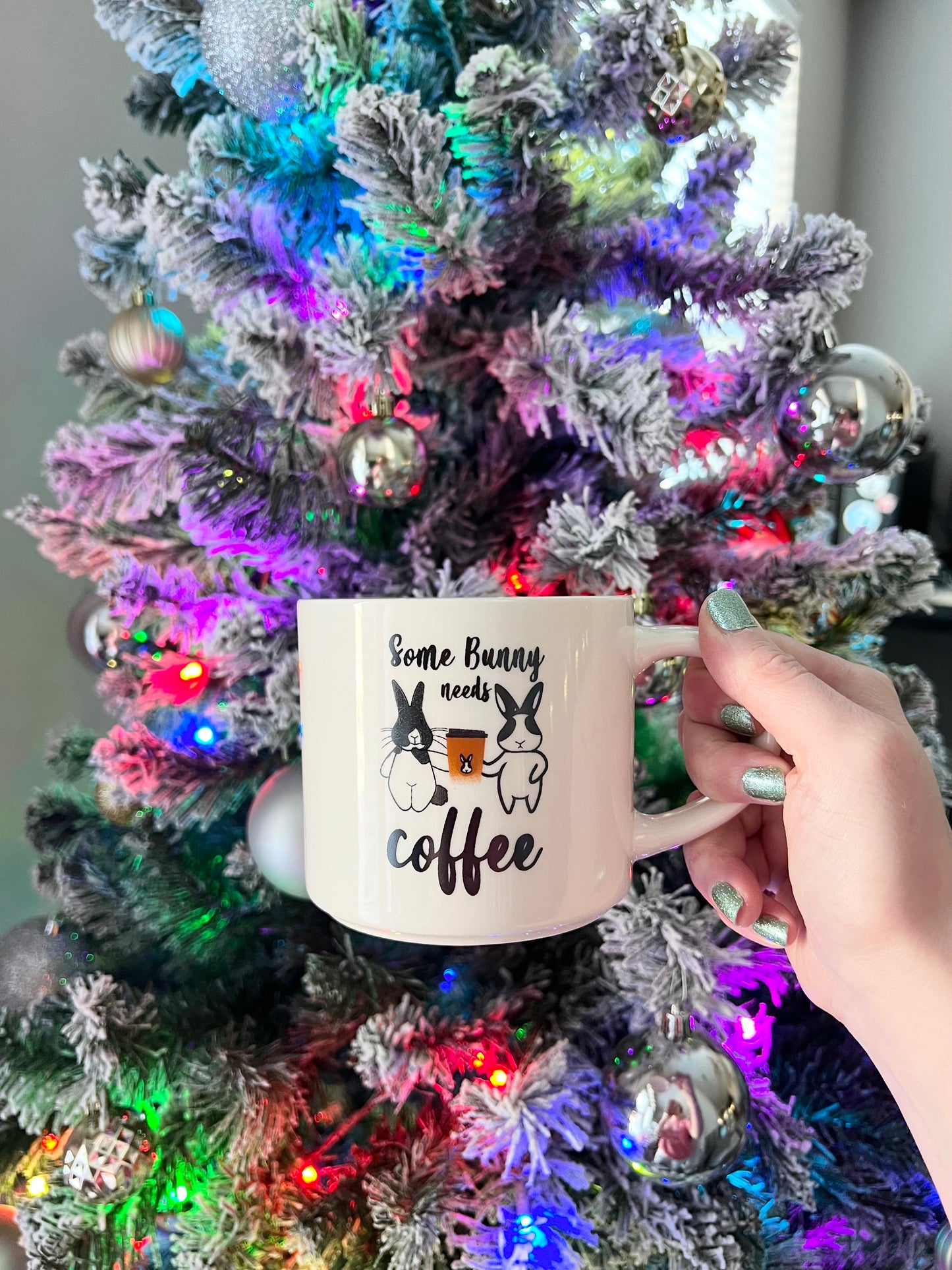 Some Bunny Needs Coffee Mug