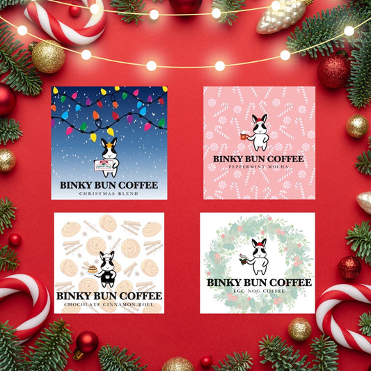 Binky Christmas Coffee Bundle (Ground)