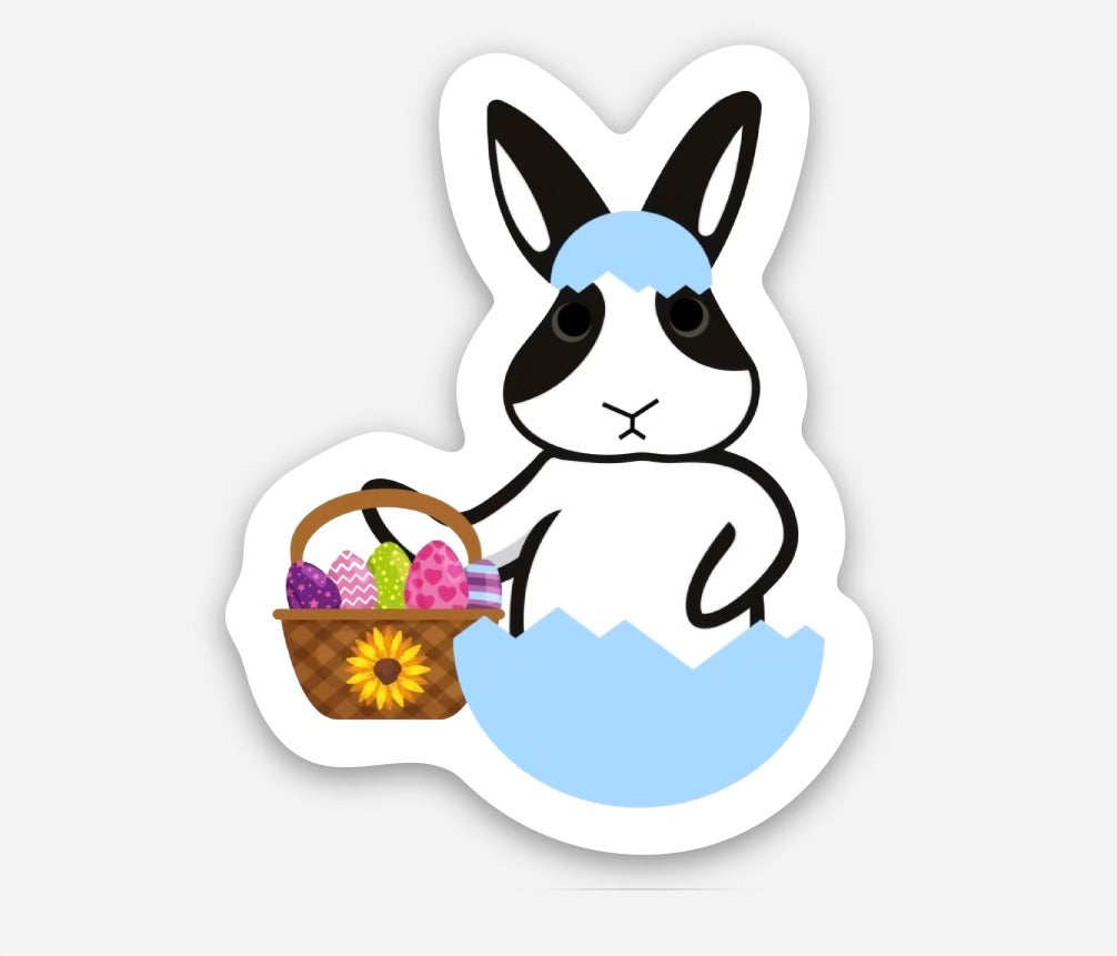 Binky Easter Sticker